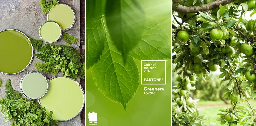 Greenery este culoarea anului 2017 de la pantone, gasiti si la La Maison