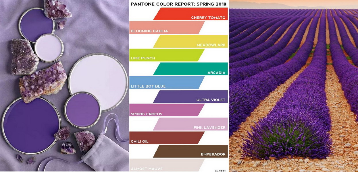 pantone culoarea anului 2018 la maison ultra violet