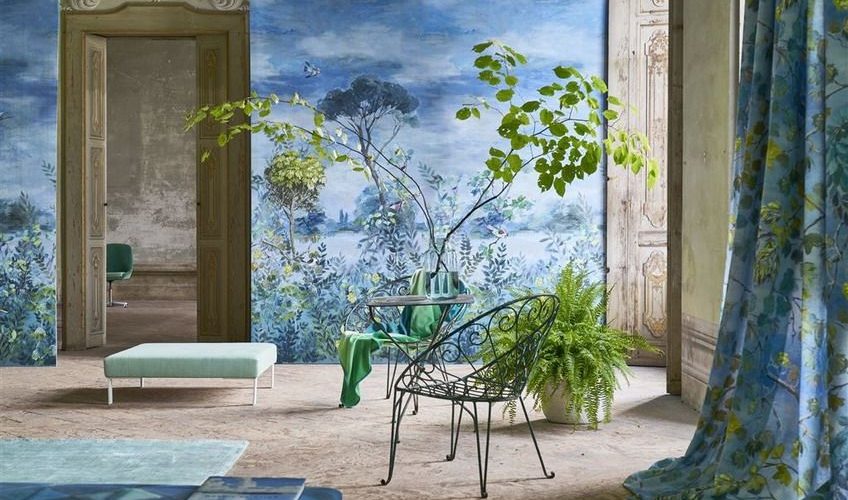  Tapet Designers Guild - La Maison - Giardino segreto scene